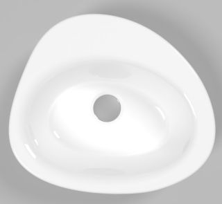 Раковина Whitecross Moonstone B 0728.040035.100 40см белый глянец